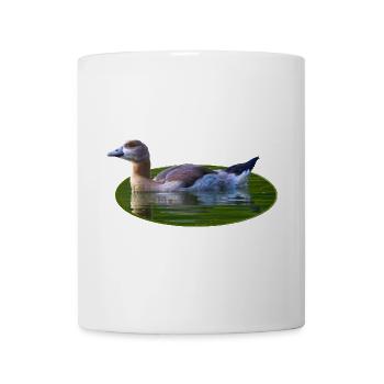 Nilgans Gans Küken - Tasse - Weiß - Vorne