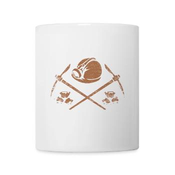 Stolzer Bergmann Kohlebergwerk - Tasse - Weiß - Vorne