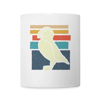 Papageitaucher Puffins Papageientaucher Puffin - Tasse - Weiß - Vorne