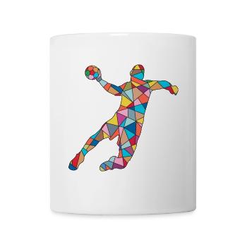 Handballer Handballspieler Jungen Herren Handball - Tasse - Weiß - Vorne