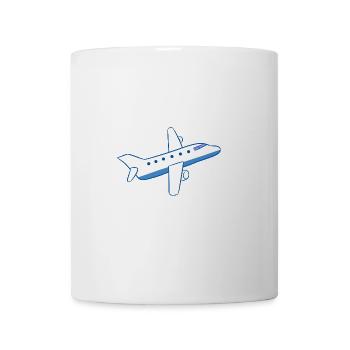 Airplane Plane - Tasse - Weiß - Vorne