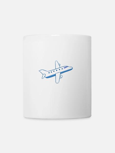 Airplane Plane - Tasse - Weiß