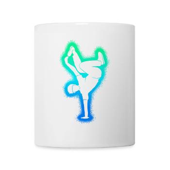 Breakdance Tanz Breakdancer Jungen Breakdancer - Tasse - Weiß - Vorne