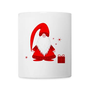 Wichtel wichteln Wichtelgeschenk Weihnachten - Tasse - Weiß - Vorne