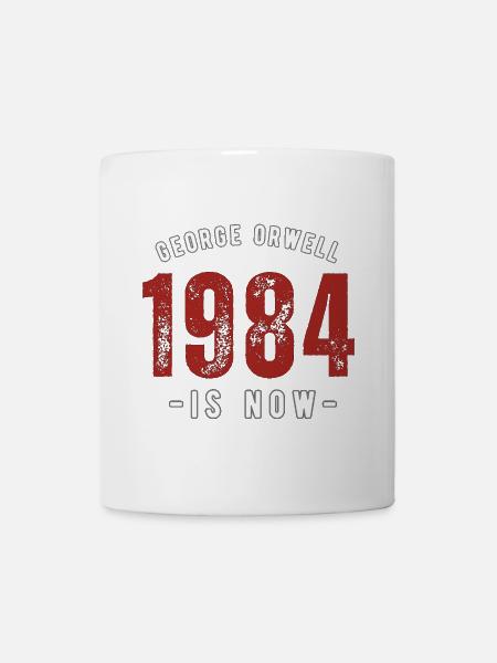 GEORGE ORWELL 1984 - Mug - white