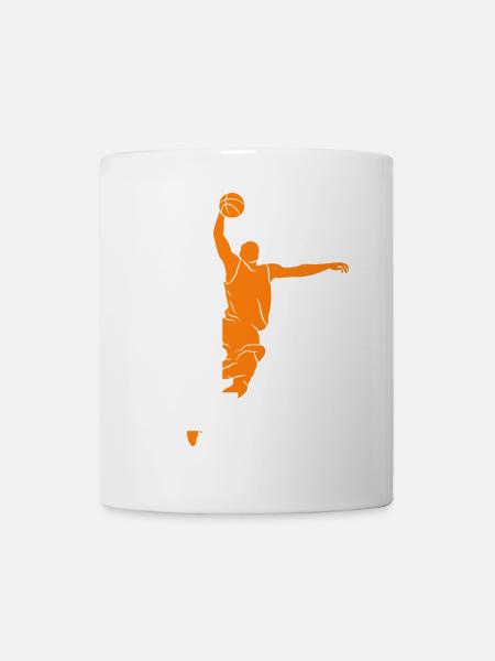 NUMMER 11 BASKETBALL 11. GEBURTSTAG - Tasse - Weiß
