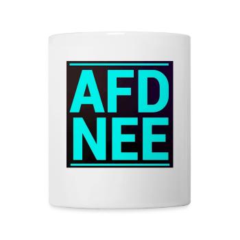 AFD NEE! - Tasse - Weiß - Vorne