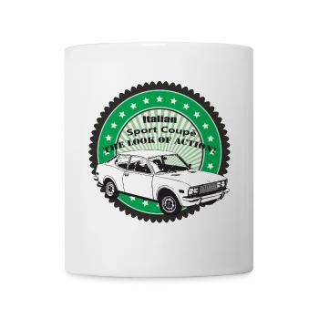 Italian Sport Coupe - Mug - white - Front