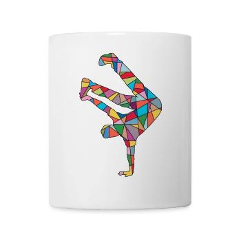 Breakdance Tanz Breakdancer Breakdancer Kinder - Tasse - Weiß - Vorne