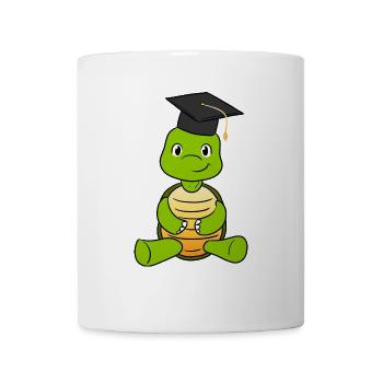 Graduation Turtle - Tasse - Weiß - Vorne