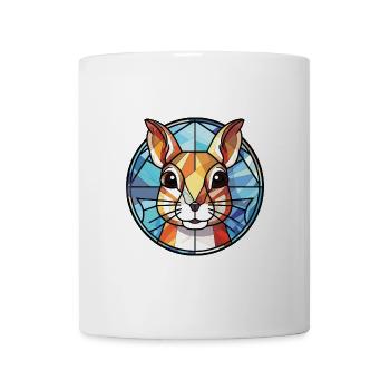 Chipmunk bunte Aquarell-Tierillustration - Tasse - Weiß - Vorne