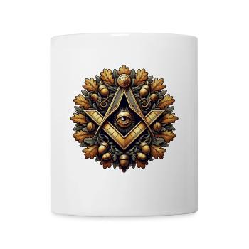 Masonic Logo - Mug - white - Front