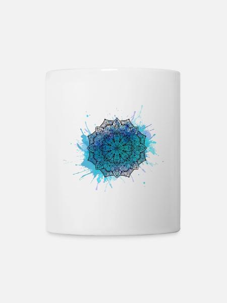 Mandala - Tasse - Weiß