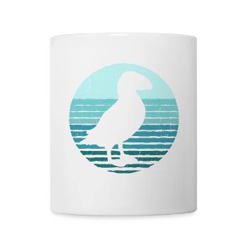 Papageientaucher Puffin Papageitaucher - Tasse - Weiß - Vorne
