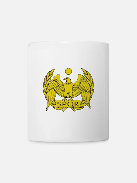 Römer Rom Römisch SPQR Roma - Tasse - Weiß