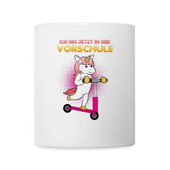Vorschule Mädchen Vorschulkind - Tasse - Weiß - Vorne