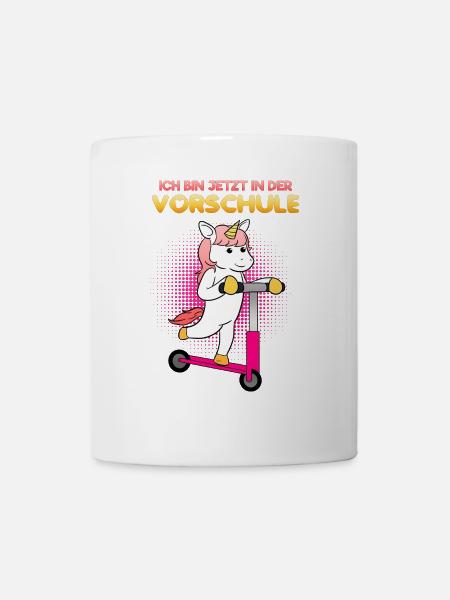 Vorschule Mädchen Vorschulkind - Tasse - Weiß