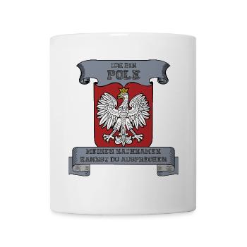 ich bin Pole - Tasse - Weiß - Vorne