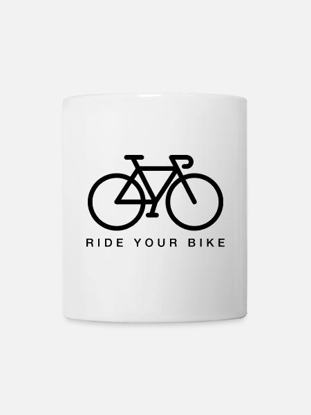 Bicycle - Ride your bike - Tasse - Weiß