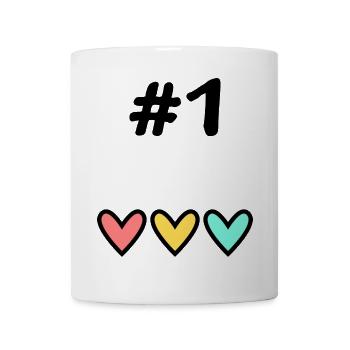 1. 1 JAHR. 1. JAHRESTAG. 1 JAHR GEBURTSTAG - Tasse - Weiß - Vorne