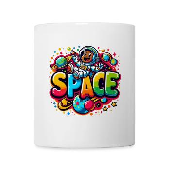 Space Astronautenkind - Tasse - Weiß - Vorne