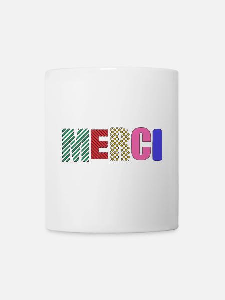 Vielen Dank - Tasse - Weiß