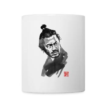 Toshiro Mifune: ein großer japanischer Schauspieler - Tasse - Weiß - Vorne