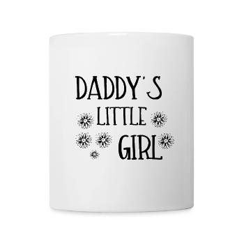 DADDY'S LITTLE GIRL - Tasse - Weiß - Vorne