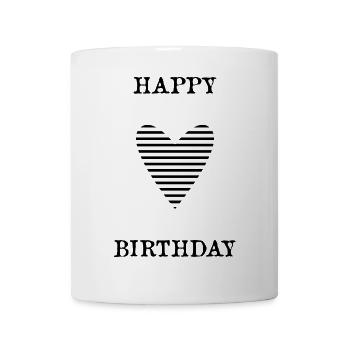 JAHRESTAG. ALLES GUTE ZUM GEBURTSTAG. ALLES GUTE ZUM GEBURTSTAG - Tasse - Weiß - Vorne