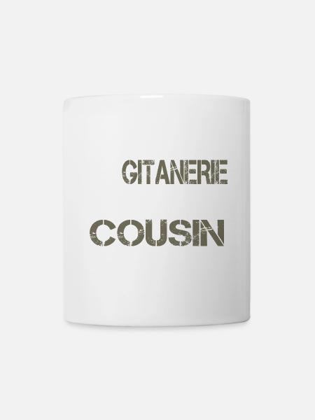 La gitanerie mon cousin - Mug blanc - blanc
