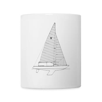 Yingling Riss - Tasse - Weiß - Vorne
