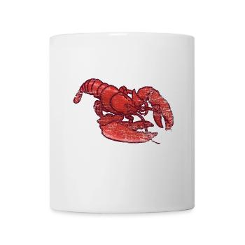 Kraftvoller Hummer Ozeanbewohner - Tasse - Weiß - Vorne