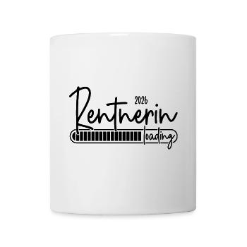 Rentnerin 2026 Loading - Tasse - Weiß - Vorne