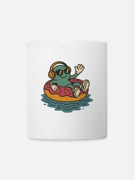 Pool-Day - Tasse - Weiß