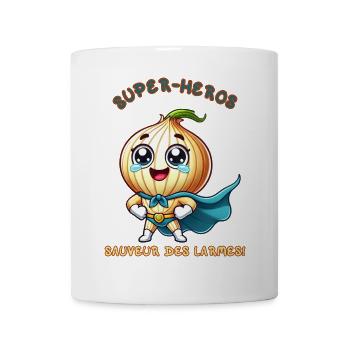 Superheld - Retter der Tränen - Tasse - Weiß - Vorne