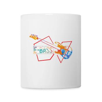 Grooviger Bassist Bühnenauftritt - Tasse - Weiß - Vorne