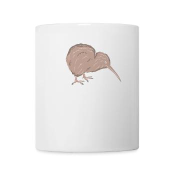 Kiwi Vogel - Tasse - Weiß - Vorne