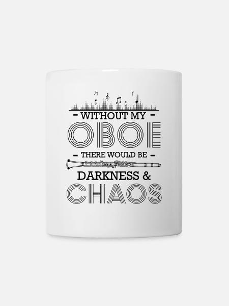 hautbois - Mug blanc - blanc
