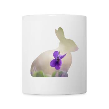 Hase Kaninchen - Tasse - Weiß - Vorne