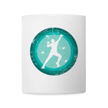 Klettern Bouldern Boulder Kletterer Bergsteiger - Tasse - Weiß - Vorne
