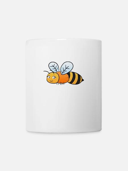 Bienchen Biene - Tasse - Weiß