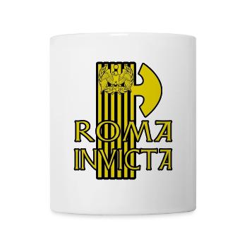 ROMA INVICTA Römer Rom SPQR Roma - Tasse - Weiß - Vorne