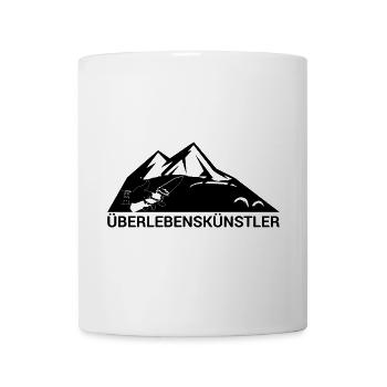 Survival-Ready #Überlebenskünstler - Tasse - Weiß - Vorne