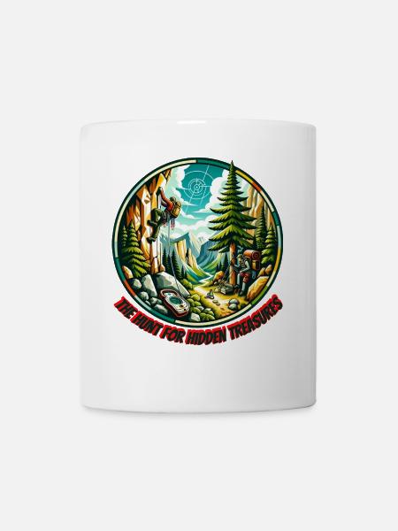 The Hunt for Hidden Treasures - Mug - white