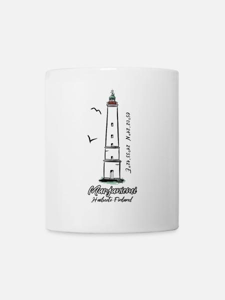 MARJANIEMI HAILUOTO T-SHIRTS UND LIGHTHOUSE PRODUKTE - Tasse - Weiß