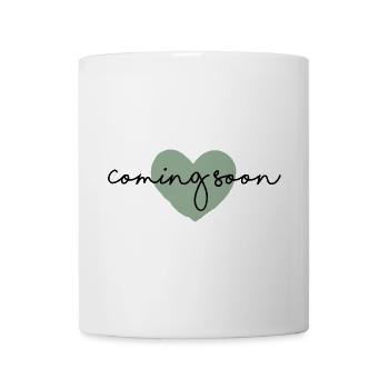 Coming soon - Babyankündigung - Tasse - Weiß - Vorne
