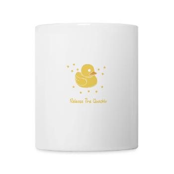 Badeente Gummiente - Tasse - Weiß - Vorne