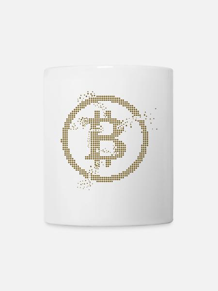 Bitcoin - Tasse - Weiß
