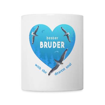 bester Bruder - Tasse - Weiß - Vorne