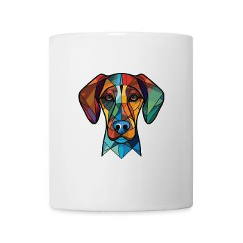 Cao De Castro Laboreiro Hunderasse Aquarellglas - Tasse - Weiß - Vorne